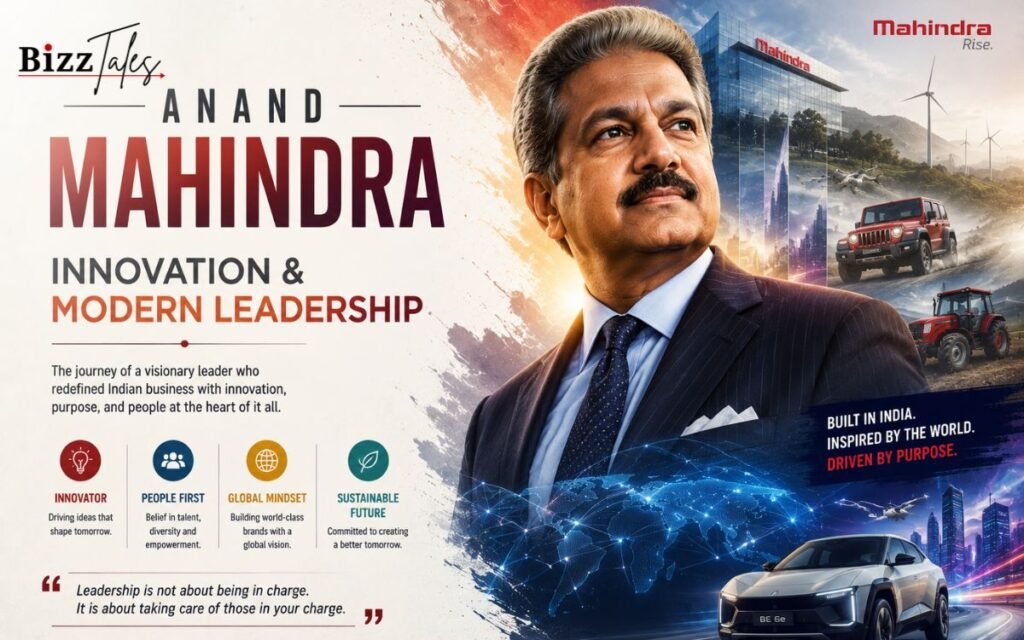 Anand Mahindra: Innovation & Modern Leadership
