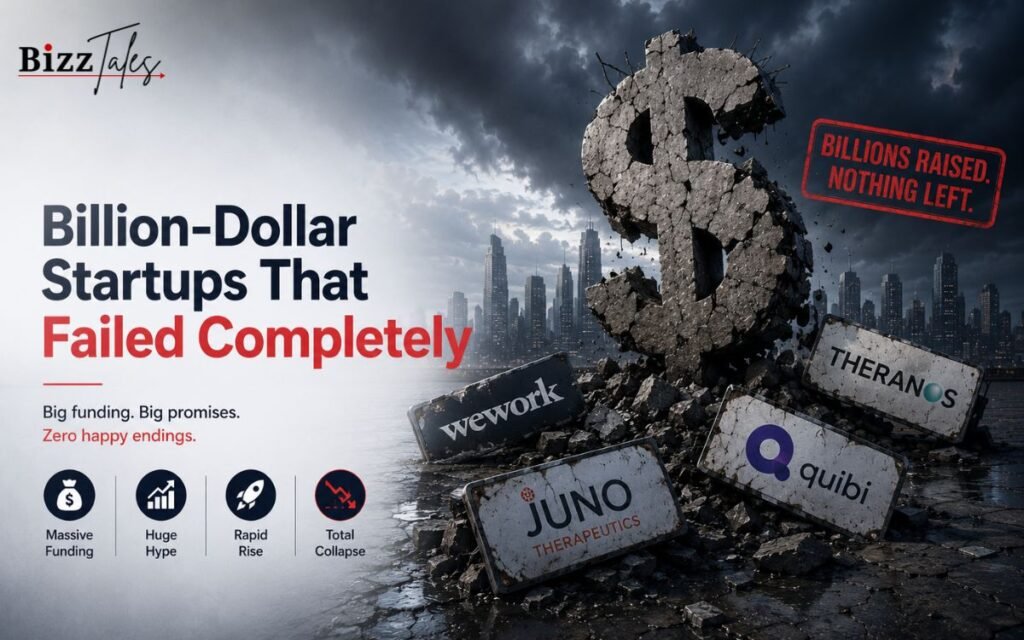 Billion-Dollar Startups That Failed Completely