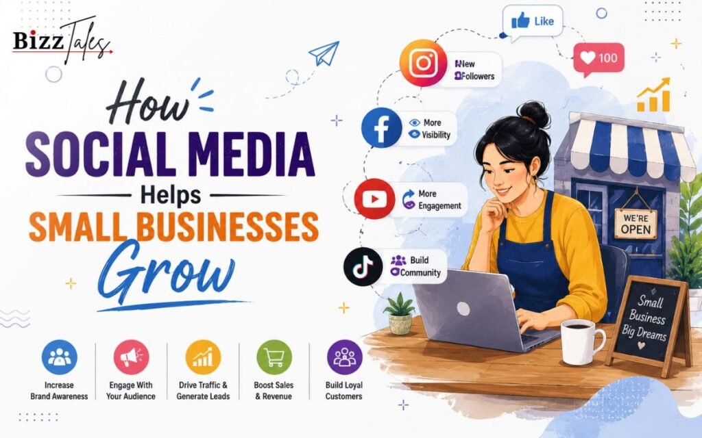 How Social Media Helps Small Businesses Grow?