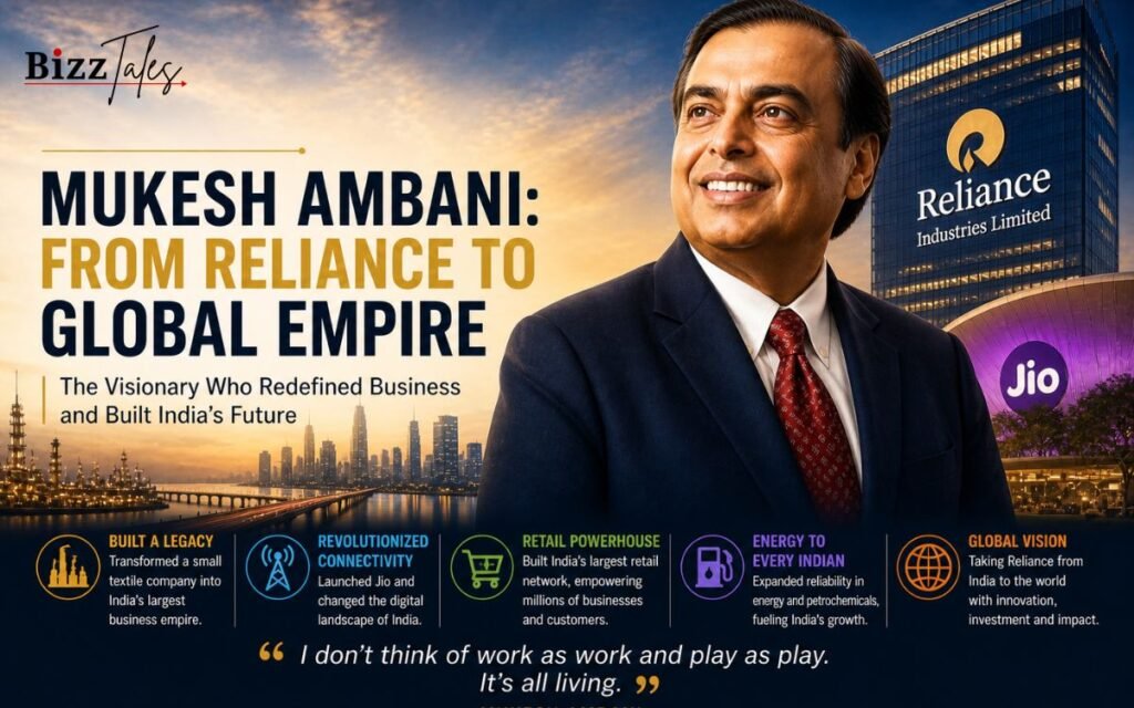 Mukesh Ambani: From Reliance to Global Empire
