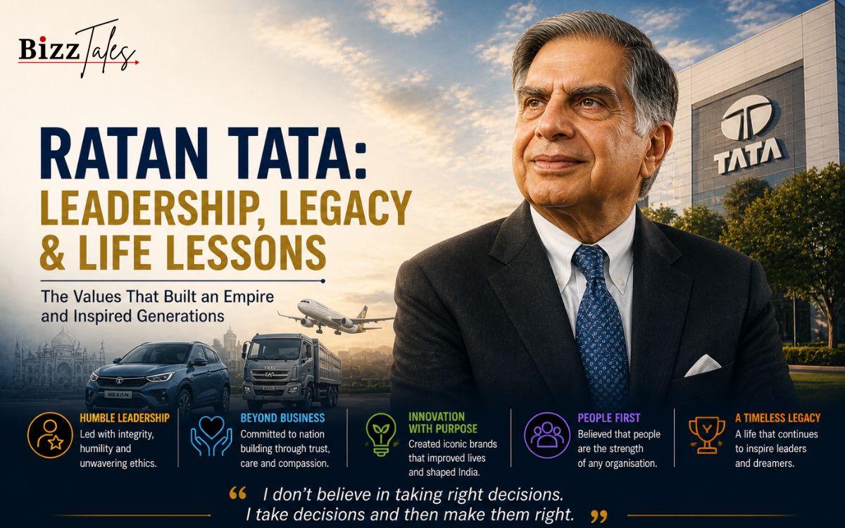 Ratan Tata: Leadership, Legacy & Life Lessons