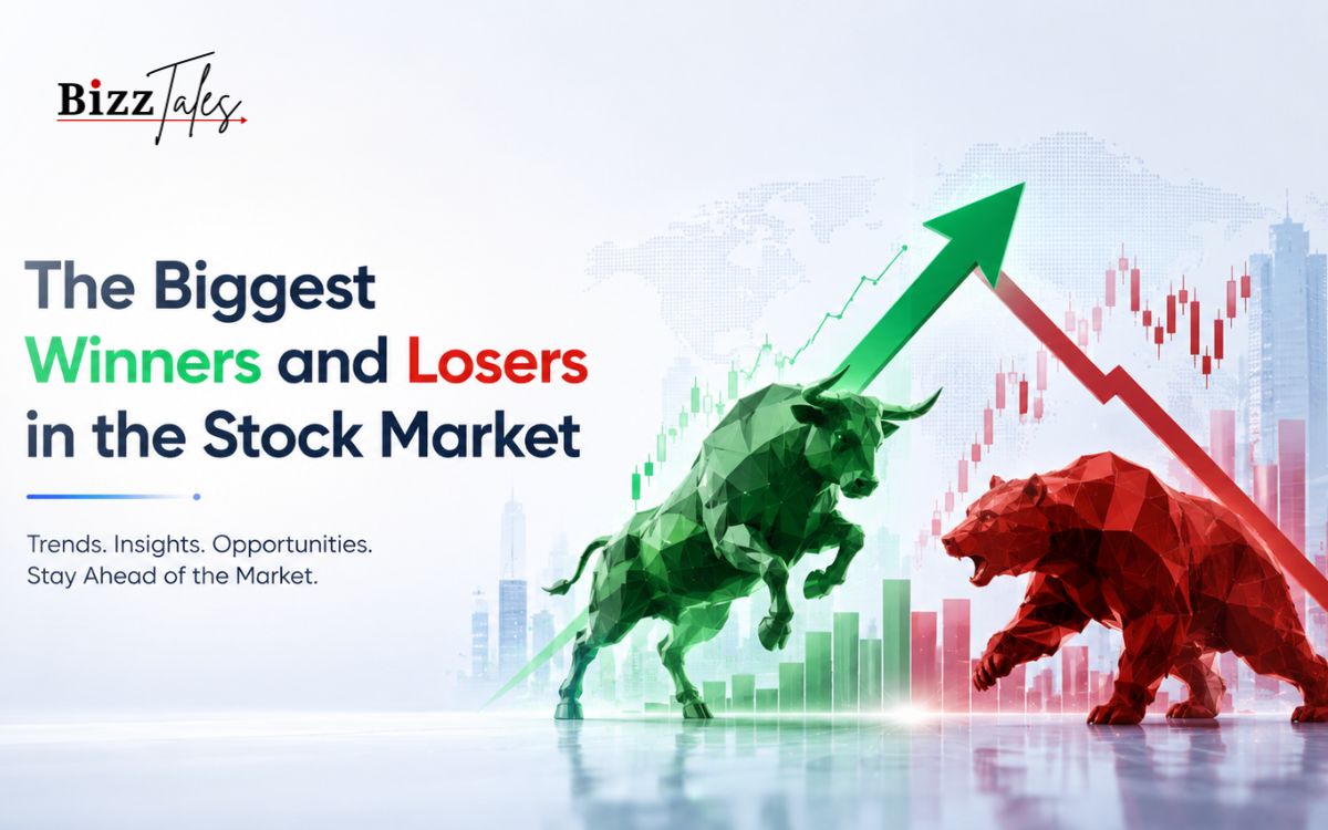 The Biggest Winners and Losers in the Stock Market