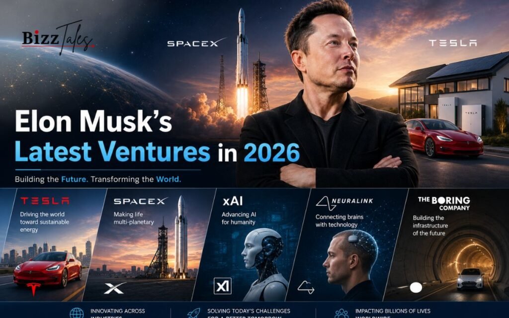 Elon Musk's Latest Ventures in 2026