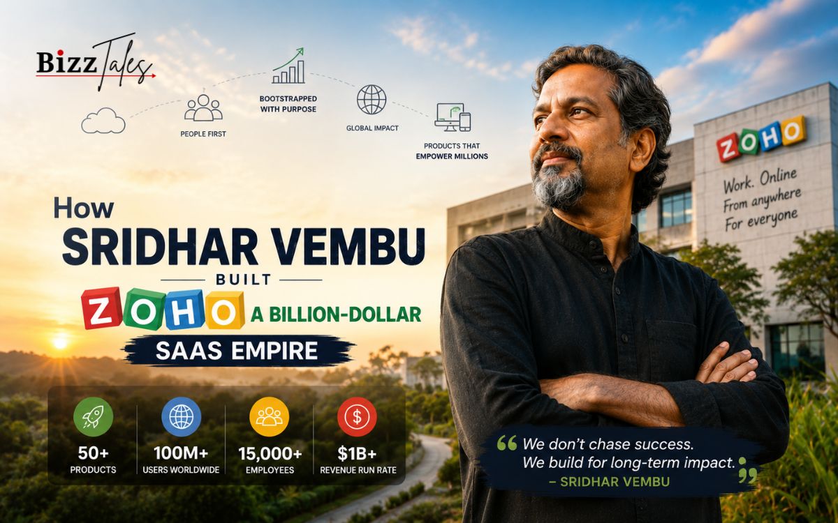 How Sridhar Vembu Built Zoho a Billion-Dollar SaaS Empire