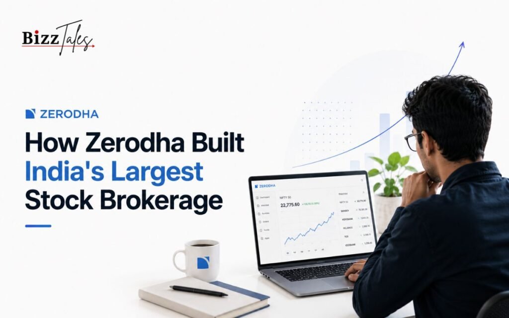 How Zerodha Built India's Largest Stock Brokerage