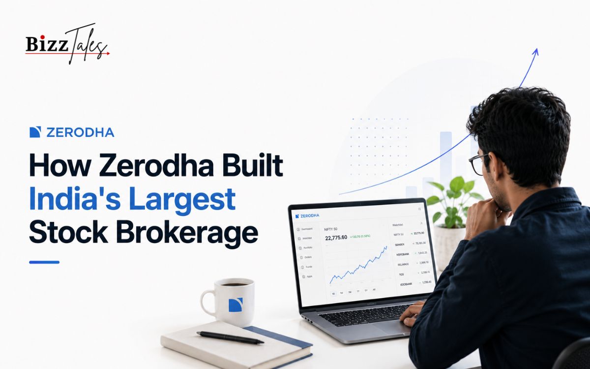 How Zerodha Built India's Largest Stock Brokerage
