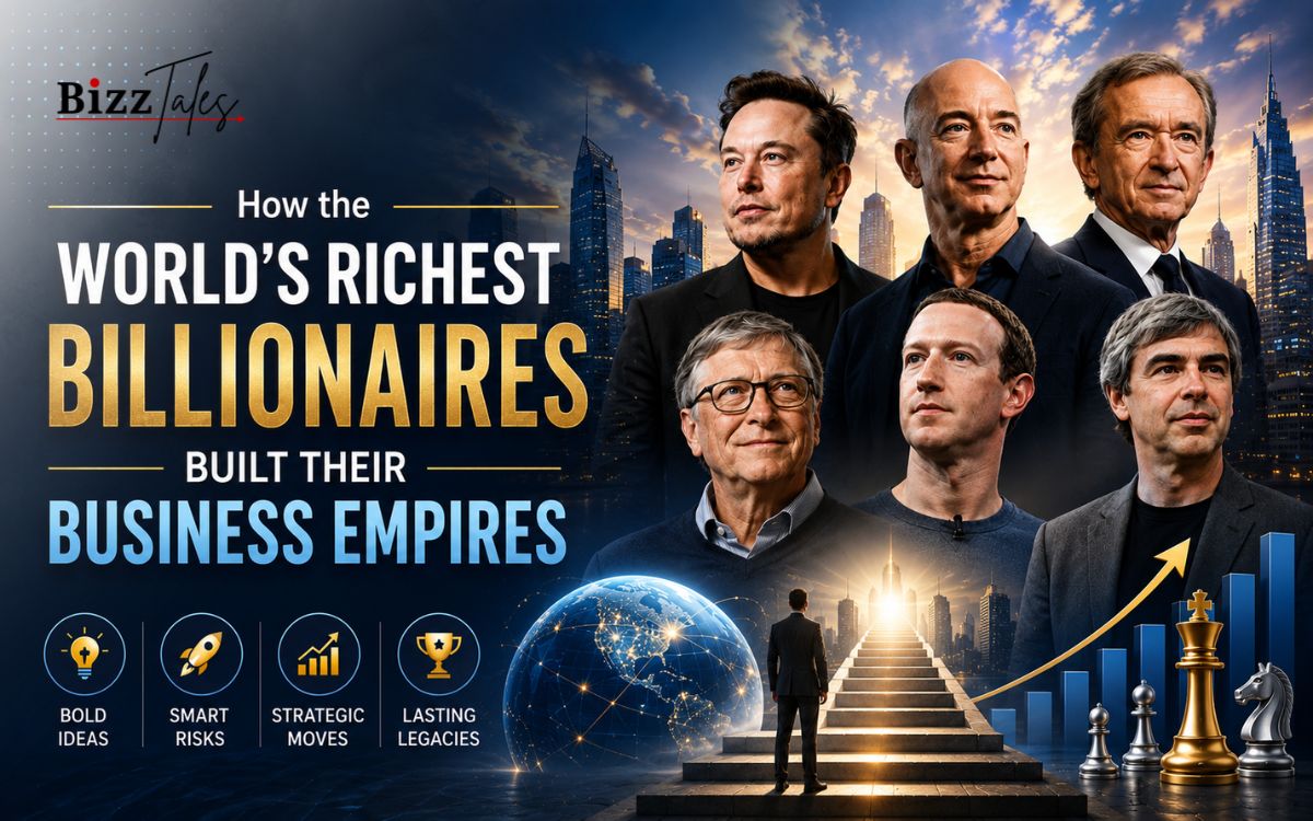 How the World's Richest Billionaires Built Their Business Empires