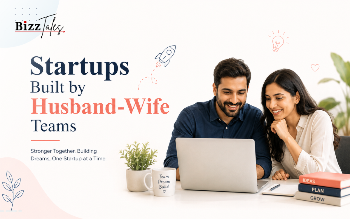 Startups Built by Husband-Wife Teams