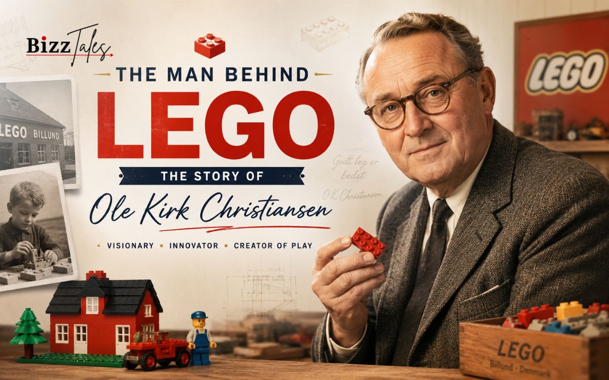 The Man Behind LEGO: The Story of Ole Kirk Christiansen