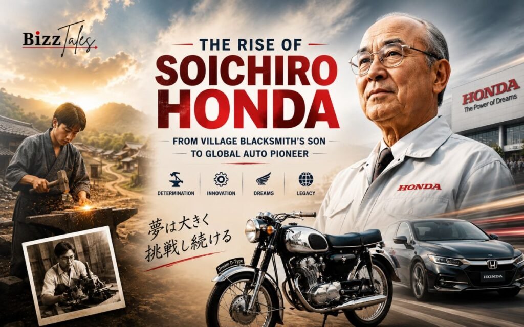 The Rise of Soichiro Honda From Village Blacksmith’s Son to Global Auto Pioneer