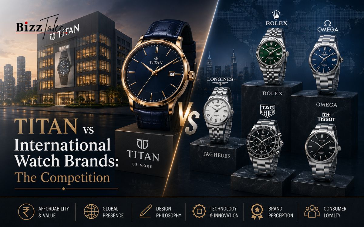 Titan vs International Watch Brands: The Competition