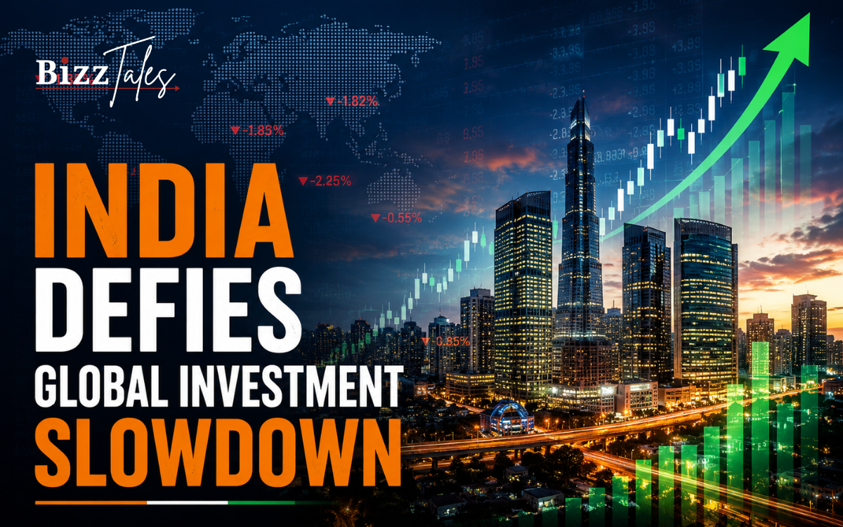 India Defies Global Investment Slowdown