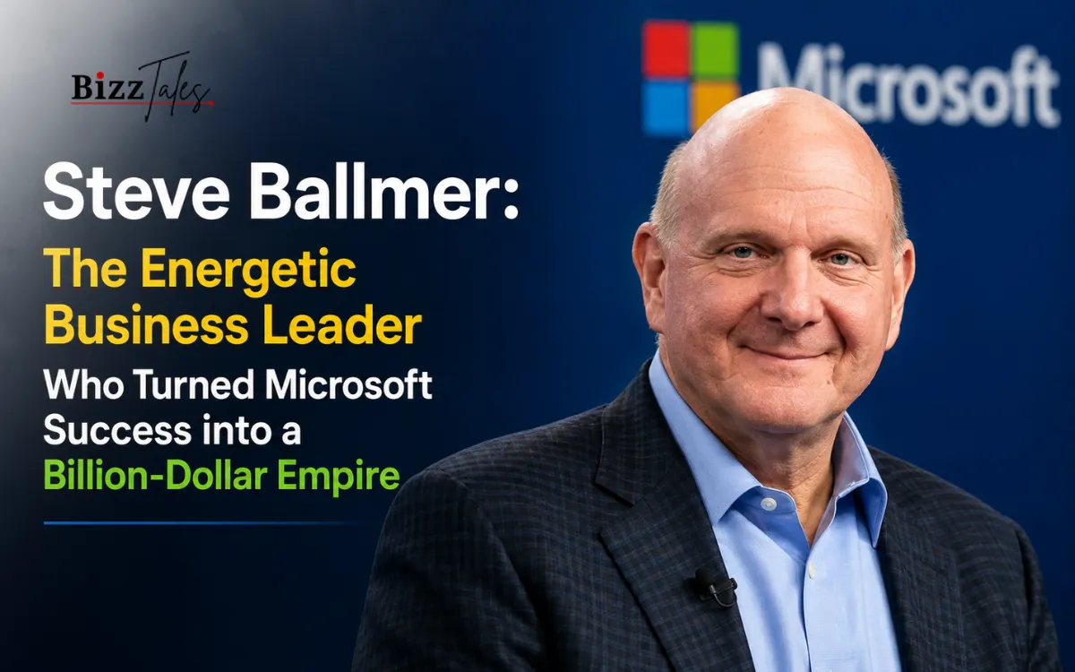 Steve Ballmer: The Energetic Business Leader Who Turned Microsoft Success into a Billion-Dollar Empire