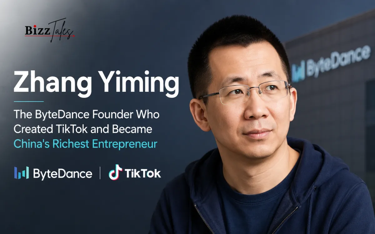 Zhang Yiming: The ByteDance Founder Who Created TikTok and Became China's Richest Entrepreneur