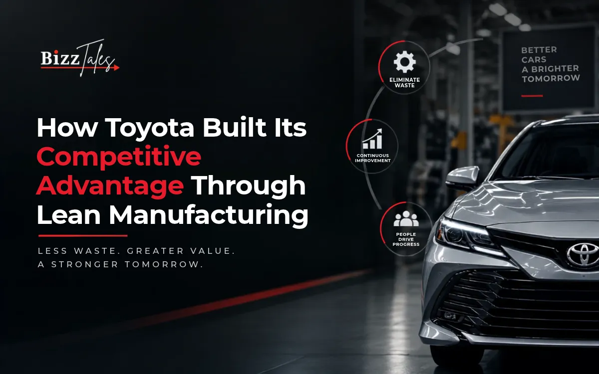 How Toyota Built Its Competitive Advantage Through Lean Manufacturing