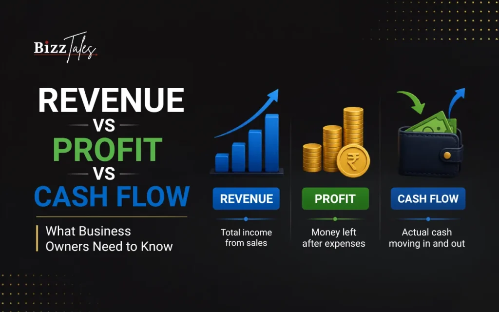 Revenue vs Profit vs Cash Flow: What Business Owners Need to Know