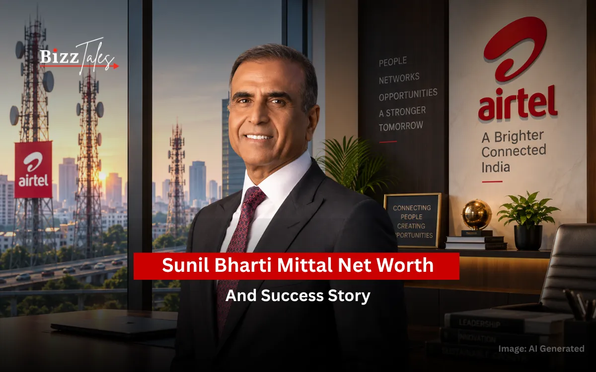 Sunil Bharti Mittal Net Worth & Success Story